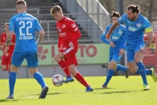 Im letzten Heimspiel vor dem Saisonabbruch im März unterlag die U23 des FSV Mainz 05 Astoria Walldorf mit 0:1. Ob Thomas Rekdal (Mitte) beim Wiedersehen wie damals und zuletzt beim FSV Frankfurt es wieder in die Anfangsformation von Bartosch Gaul schafft, bleibt abzuwarten.  