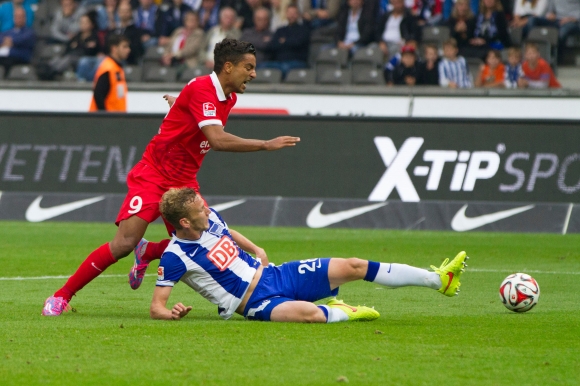 Kam zurück, sah und traf schon wieder: Sami Allagui erzielte in Berlin das 2:0 für den FSV Mainz 05.