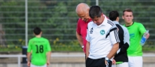 Tag der hängenden Köpfe: Trainer Jürgen Collet und Vorsitzender Wolfgang Bärnwick waren nach der Ingelheimer 0:4-Niederlage sichtlich enttäuscht.