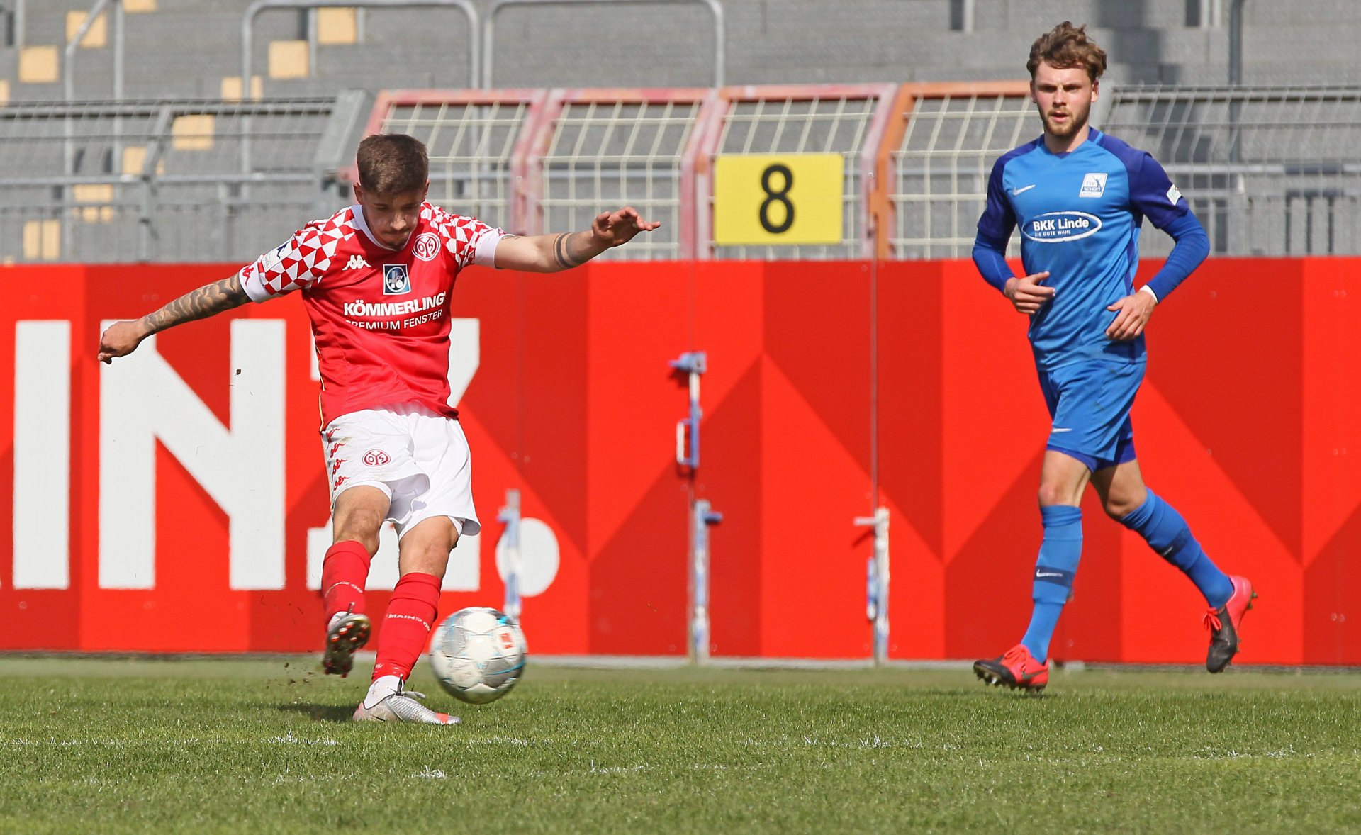 Ein Tor war Lukas Quirin fälschlicherweise aberkannt worden, in der 88. Minute aber stellte er den 3:1-Endstand her.