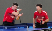 Vorige Saison standen sie noch gemeinsam an der Platte. Jetzt traten Benjamin Bator (r.) und Tomas Mikutis gegeneinander an - mit dem besseren Ende für den Neu-Saarbrücker und dessen Team.