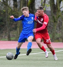 Geht voran und puscht die Kollegen: Leon Kern (l.) hat sich in dieser Saison zu einem Führungsspieler des TSV Schott entwickelt.