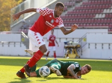 Marlon Mustapha war früher Torschütze für die Mainzer U23 beim 1:1 gegen den FC Homburg im November. 