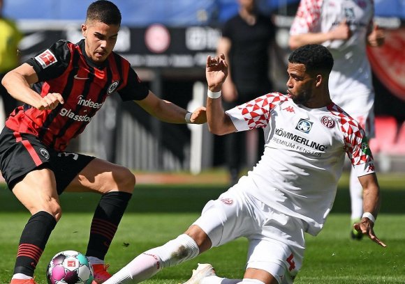 Jeremiah St. Juste war nicht nur der beste Mann im Frankfurter Waldstadion, sondern ist jetzt auch der schnellste Spieler der Bundesliga.