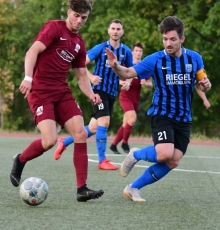 Gianni Auletta (l.) hat sich durch seine erste Regionalligasaison gebissen und will sich in der zweiten mehr Einsätze erarbeiten.