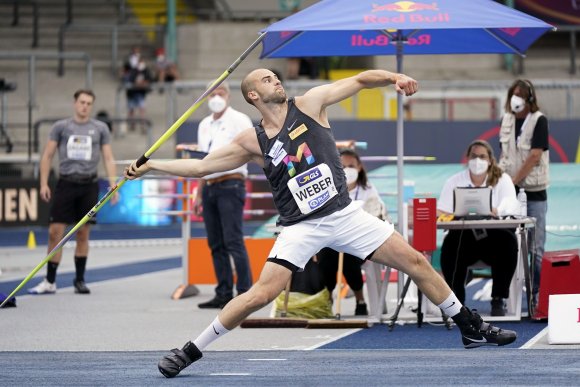 80,33 Meter reichten Julian Weber zum ersten DM-Titel, die Weite trübte aber die Stimmung.