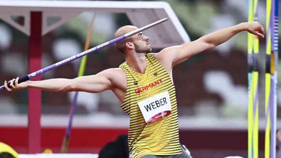 Julian Weber warf den Speer im olympischen Finale auf 85,30 Meter.