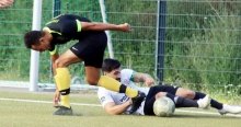 Verstärkung für die Oppenheimer Offensive: Leon Bernhöft (l.) kehrte aus TSV Uelversheim zu seinem Heimatklub zurück.