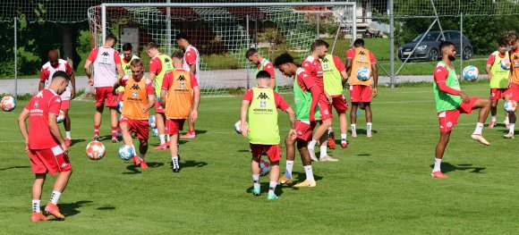 So groß wie im Trainingslager wäre die Gruppe der 05er nicht gewesen, wenn sie am Mittwoch trainiert hätten.