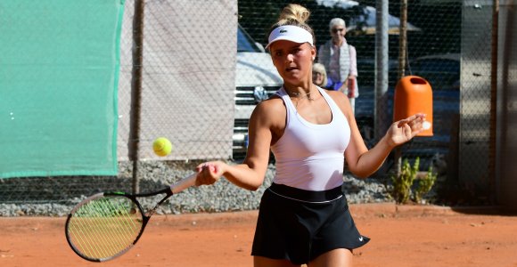 Kam von den Mainzer Qualifikanten dem Hauptfeld am nächsten: Tami Lipp bot gegen Carolin Krauß eine starke Leistung.