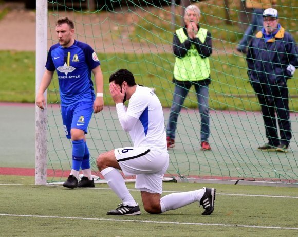 Ferhat Gündüz ist einer der Gonsenheimer Spieler, die wissen, wie man gegen Eintracht Trier mit vergebenen Chancen hadern und dennoch siegen kann.