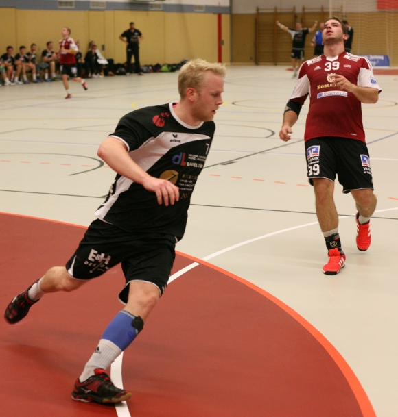 Stephan Räder nervte die gegnerische Abwehr wie schon beim Saisonauftakt gegen den HV Vallendar und kam gegen den TV Bitburg auf sechs Feldtore.