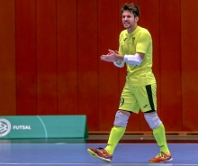 Auf geht's in die Bundesliga: Christian Wölfelschneider ist in Mainz einer der Futsal-Pioniere und Trainer sowie Torspieler der TSG 1846.