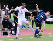 Robin Lehmann (l.) und seine Gonsenheimer Kollegen sind offensiv derzeit zu harmlos.