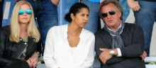 Auch 05-Präsident Harald Strutz (hier mit Ex-Nationalspielerin Steffi Jones) outete sich am Sonntag auf der Schott-Tribüne als Freund des Frauenfußballs. Demnächst könnten die beiden Klubs kooperieren.