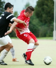 Den Laden dicht halten, das war erste Vorgabe an Robin Streker für das Spiel bei der TG Frankenthal. Aber plötzlich tat sich eine Chance auf und die TSG Hechtsheim fuhr ihren zweiten Auswärtssieg ein. 