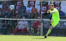 Felix Pohlenz zeigte einige Glanzparaden, wurde beim 0:1 aber kalt erwischt.