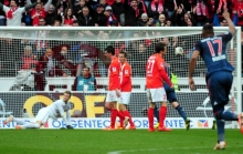 Da war er drin: In der 83. Minute brachte Bastian Schweinsteiger die Bayern in Fürhung.