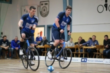 Fabian (l.) und Jonas Gebhard werden am Samstag ihre ersten gemeinsamen Bundesligaspiele bestreiten.