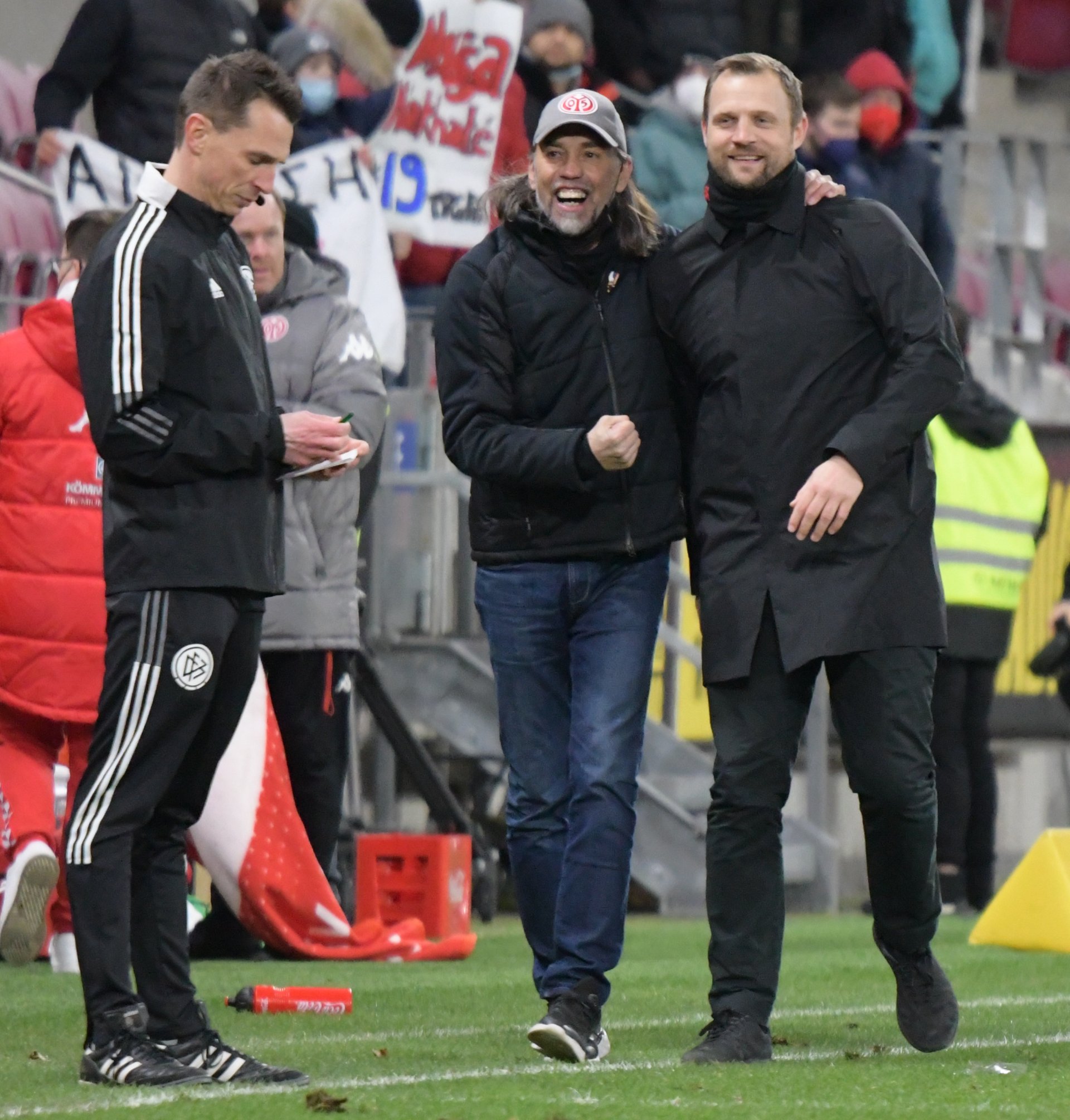 …bei Sportdirektor Martin Schmidt und Cheftrainer Bo Svensson…