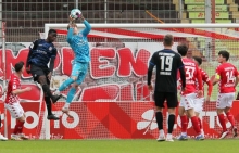 Tristan Mohn musste in der ersten Halbzeit dafür sorgen, den Überhang der Gäste an guten Chancen durch eine fehlerfreie Vorstellung wettzumachen.