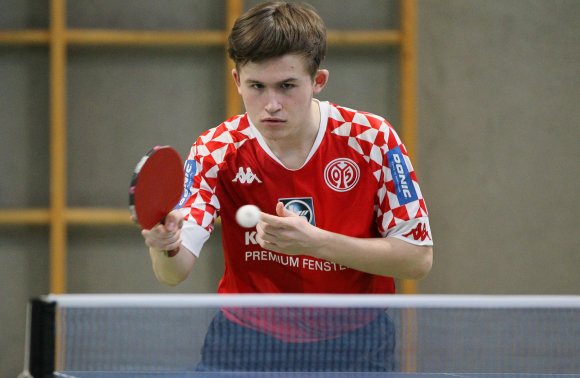 Johannes Willeke holte den Mainzer Punkt beim 1:9 gegen den TSV Kuppingen.