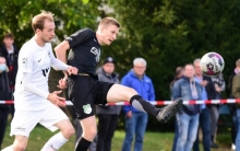 Moritz Freisler (r.) setzte beim 2:0 um, was er mit Kotrainer Jens Strußenberg einstudiert hatte.