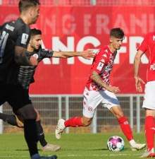 Auch Lukas Quirin bot in Kassel eine gute Leistung, ein riskanter Passversuch leitete zu Beginn der Schlussphase allerdings die Niederlage ein.