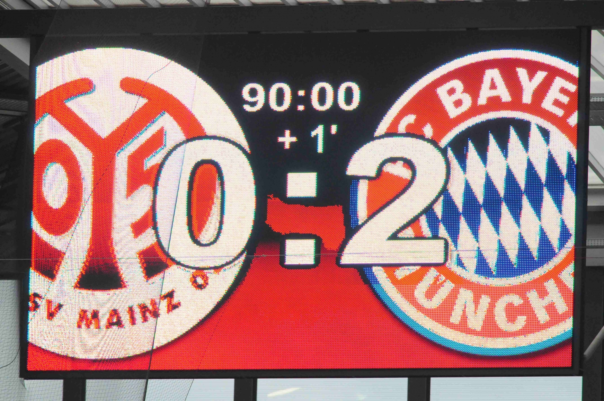 Für die Belohnung nach einem großen Fußballnachmittag hat es nicht gereicht.