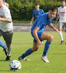 Lukas Helbach sorgte in der Nachspielzeit für Bretzenheimer Jubel.