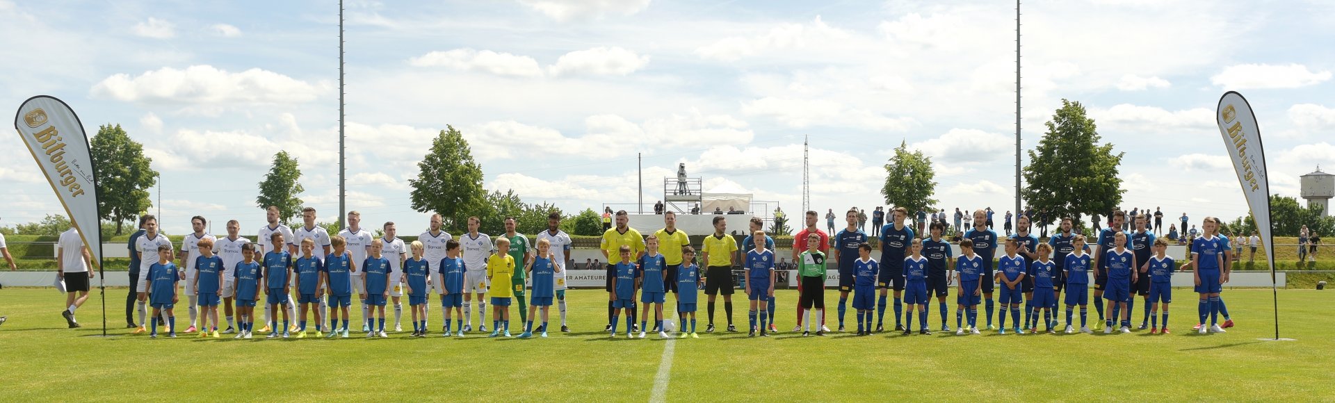 ...musste Fußball gespielt werden. Zum zweiten Mal nach 2016 im Verbandspokalfinale...