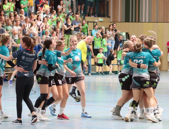 Derbysieger und Tabellendritter: Die Oberligafrauen des TV Bodenheim durften sich nach dem letzten Abpfiff über eine äußerst gelungene Saison freuen.