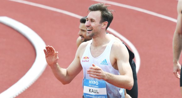 So gelöst wie nach dem 100-Meter-Rennen hat man Niklas Kaul schon länger nicht mehr gesehen.