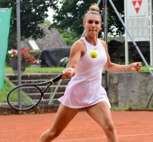 Chiara Wiederstein war die einzige TSC-Spielerin, die in Neunkirchen ihr Einzel gewann.