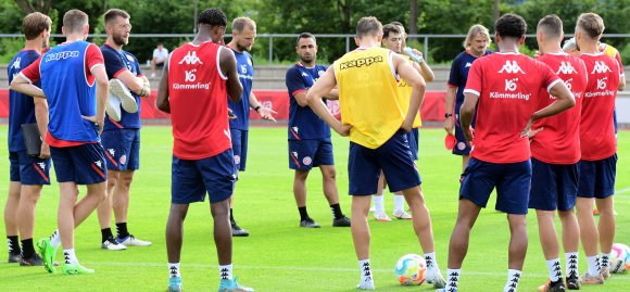 Seit Mittwochnachmittag setzen die 05er ihre Saisonvorbereitung mit dem Trainingslager in Grassau fort.