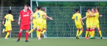 Die Enttäuschung war groß bei den 05-Junioren: Trotz 25-minütigen Überzahlspiels gingen sie gegen die TSG Hoffenheim als Verlierer vom Feld.