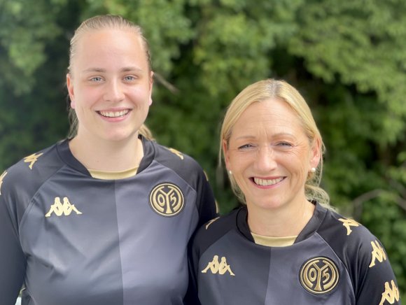 05-Handballmanagerin Eva Federhenn hat noch einen Neuzugang an Land gezogen: Michelle Breitbarth (l.) verlässt für den Sprung in die Zweite Liga erstmals ihren Heimatverein Thüringer HC, bei dem die Rechtsaußen in der Zweiten Mannschaft spielte.