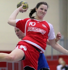 Anika Schmitt war als einzige Abdelegierte des Zweitligateams mit acht Treffern stark am guten Bild beteiligt, das das 05-Oberligateam beim Tabellenführer Roude Léiw Bascharage abgab.