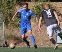 Vom Elfmeterpunkt war auf Jonas Gangl auch in Steinbach Verlass, aus dem Spiel gelang dem Bretzenheimer Angriff beim Mitaufsteiger dagegen nicht die gewohnte Performance.