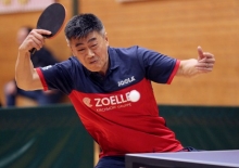 RSV Spitzenspieler Chen Zhibin gewann am ersten Saisonwochenende drei Einzel und beide Doppel mit Marco Gottwald.