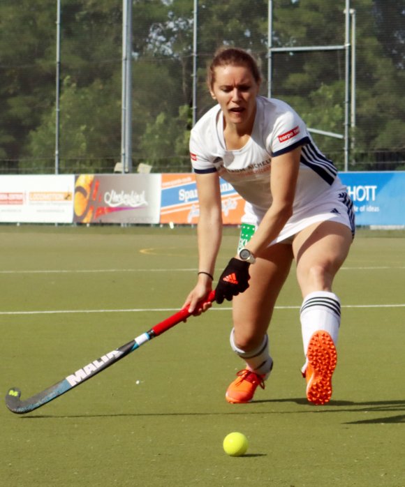 Sophie Dilchert erzielte in Hanau den ersten Saisontreffer für den TSV Schott. Der verhinderte die zweite Niederlage des Doppelwochenendes allerdings nicht.