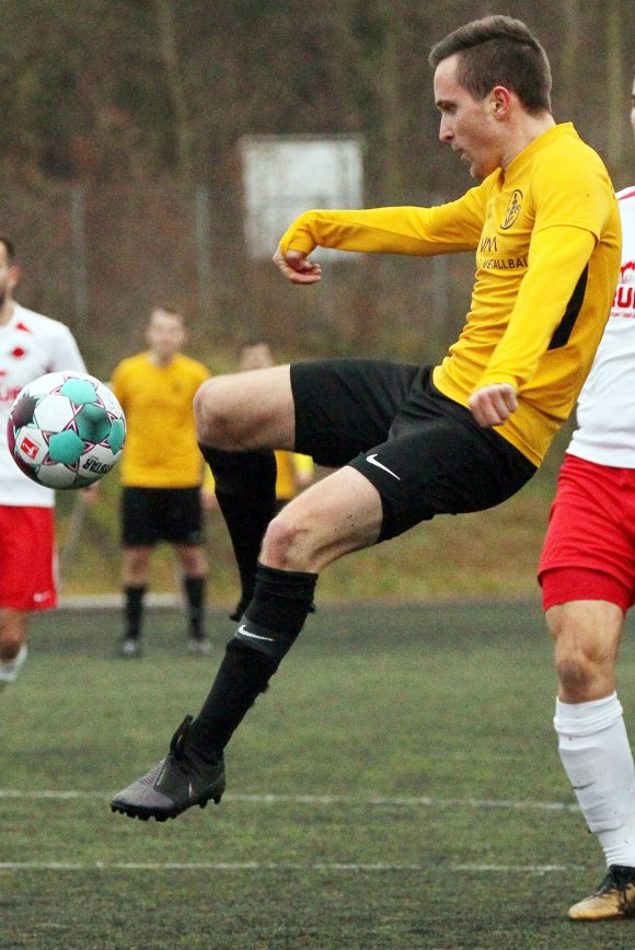 Erstes Saisonspiel von Beginn an, zwei Tore: David Höhndorf (FV Budenheim).