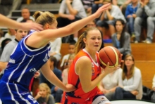 Der nächste Schritt kann kommen: Spielmacherin Astrid Baumgärtner und ihre ASC-Teamkolleginnen freuen sich auf die Herausforderung gegen Take-off Würzburg.  