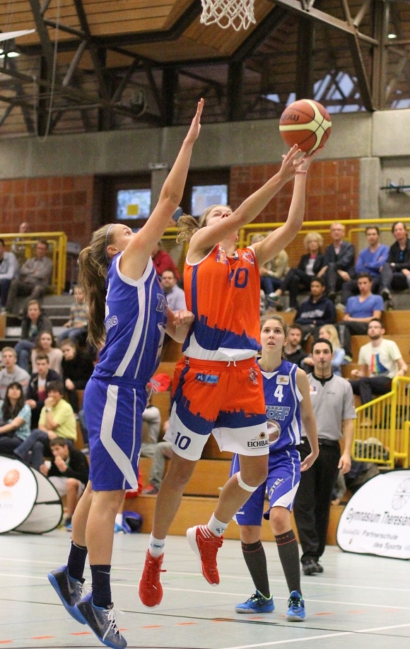 Die ASC-Frauen taten sich gegen die Würzburger Verteidigung schwer. Deshalb kamen die Mainzer Topscorerinnen um Karolina Jandová zu selten zu klaren Abschlüssen.