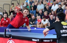 Luka Mladenovic ist einer der 05er, die der Saarbrücker Trainingsgruppe angehören.