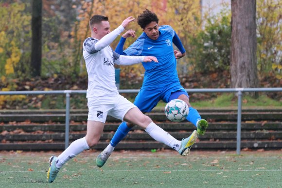 Rakeem Bott scheiterte einige Male mit seinen Abschlüssen, bevor er das 2:0 erzielte.