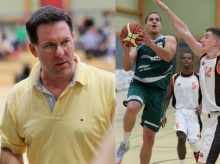 Die Zeit von Trainer Rüdiger Schmitt (links) bei der DJK Nieder-Olm dauerte nur fünf Spieltage. Ab sofort kämpft die Mannschaft um Kapitän Thomas Wagner (mit Ball) unter Goran Sabljic gegen den Abstieg.