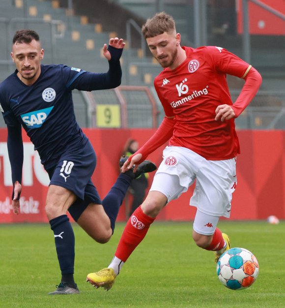 Timothé Rupil war neben Lucas Laux einziger U-23-Akteur, der sich im Testspiel der Profimannschaft auf Mallorca volle 90 Minuten präsentieren durfte.