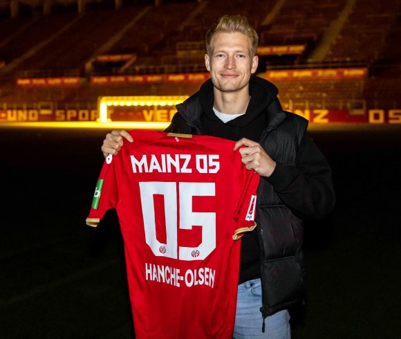 Neu in Mainz: Andreas Hanche-Olsen.