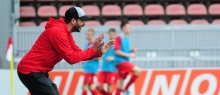 Von der 64. MInute an konnte er sich entspannen: Sandro Schwarz.